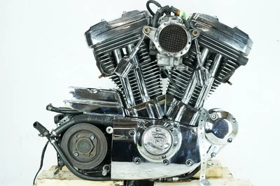 2000 Harley Sportster XL1200 C Custom OEM CARB 1200 Engine Motor Transmission 4Л Foto 1 de 4