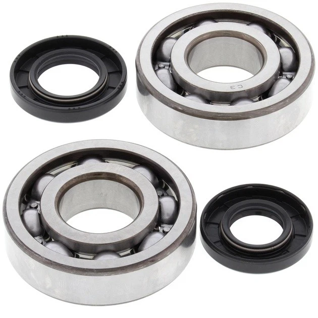 Moose Crankshaft Bearing and Seal Kit Kawasaki KX250/KDX250 - Image 1 of 1