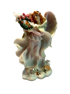 Roman Inc Seraphim Classics "Holly - Christmas Cheer" 78408 Angelo di Natale - Foto 1 di 5