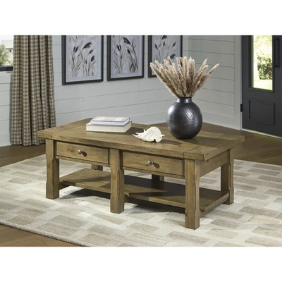 Mesa de centro rectangular Signature Design by Ashley Vandenmore, granja Foto 1 de 4