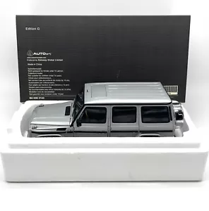Autoart Mercedes Benz G 500 Geländewagen silber, extrem selten, OVP, 1:18, D002 - Bild 1 von 11