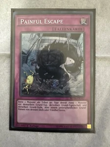 Yugioh Misprint Painful Escape MP16-DE162 Secret NM German With English Name - Picture 1 of 1