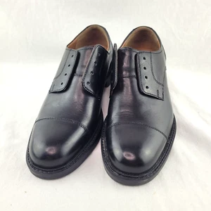 Johnston & Murphy Tabor Cap Toe Mens 8 M Style 20-1861 Black Dress Shoes - Picture 1 of 18