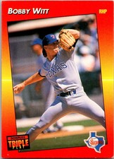 1992 Triple Play #154 Bobby Witt