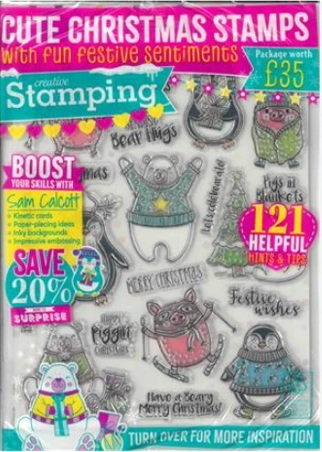 Creative Stamping Magazine Issue 93. 2021 Mindful Moments STAMPS Set