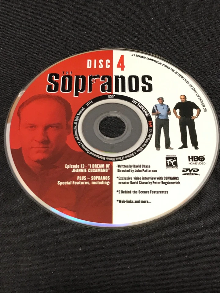the Sopranos - Season 1 Disc 4 - DVD Disc Only - Image 1 of 1