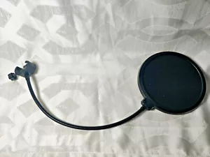 Mikrofon Pop Filter Netz Schild Mikrofon Ausblasverhinderer Aufnahme Schraubklemme - Bild 1 von 2