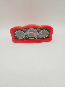 Disney Pixar Cars Lightning Mcqueen Dashboard Projection Alarm Clock Works - Picture 1 of 5