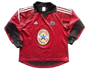 Newcastle Goalkeeper Shirt 1999 -00 (fair) Medium Boys 140 XXS , Adidas - Picture 1 of 9