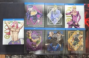 Jojo’s Bizarre Adventure Set 1 2 3 4 5 Golden Wind Blu-ray Lot Complete - Picture 1 of 1