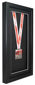 Vivarti Deluxe Sports Medal Frame Award Competition Display Running Swimming - Picture 1 of 36