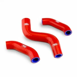 New Samco HOSE KIT Gas Gas MC 450 F 2021 SXF XCF 450 19 20 21 RED 3 Piece Kit - Imagen 1 de 1