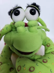Peluche/giocattolo imbottito lumaca colorata grande pupazzo a mano - Foto 1 di 5