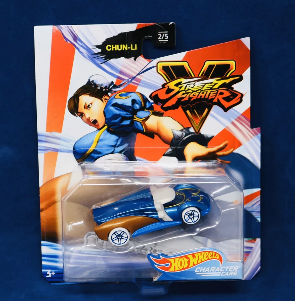 Chun-Li Hot Wheels Street Fighter V Character Cars Video Game Series 2020 - Image 1 of 1