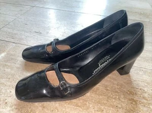 Salvatore Ferragamo Boutique Sz 9 AA Mary Jane Womens Dress Shoes Pump - Bild 1 von 9