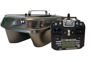 Kit bateau d'alimentation CARP MADNESS CM Phantom Carbon bateau à appâts Baitboat 2,4 GHz - Photo 1/8