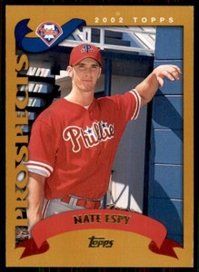 2002 Topps Prospects Nate Espy Rookie Philadelphia Phillies #680 MLB Baseball