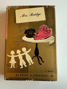 Mrs. Bridge, von Evan S. Connell - 1959 - signiert, 1., 1., Vintage HC Buch DJ - Bild 1 von 12