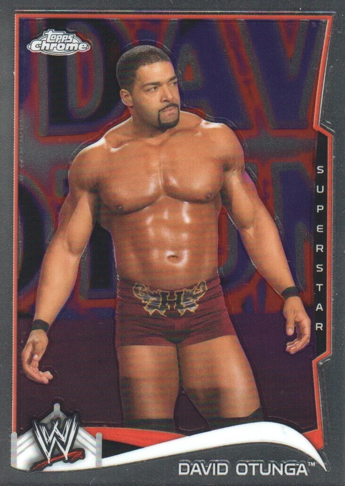 2014 Topps Chrome WWE #15 David Otunga - Image 1 of 1