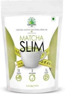 Matcha Slim Grüner Tee zum Abnehmen reich an Antioxidantien entgiftend 500 gm - Bild 1 von 5