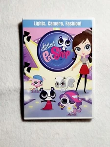 LITTLEST PET SHOP Lights Camera Fashion DVD 2015 with Zoe Trent Trading Card - Picture 1 of 3