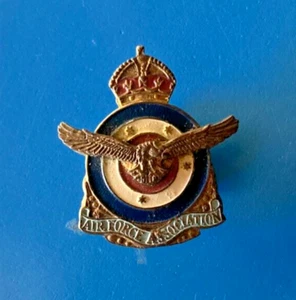 WWII RAAF Royal Australian Air Force Association Badge No. 5440 Angus & Coote - Picture 1 of 2
