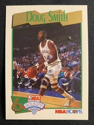 1991 NBA Hoops Doug Smith (RC) #551/ Dallas Mavericks - Image 1 of 2