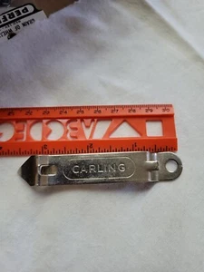 VINTAGE CARLING BEER BOTTLE OPENER - VAUGHAN USA - Picture 1 of 7