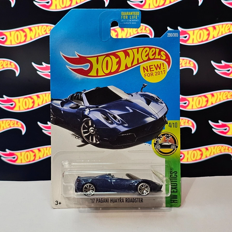 Hot Wheels Pagani Huayra Roadster in Blue - HW Exotics - Image 1 of 1