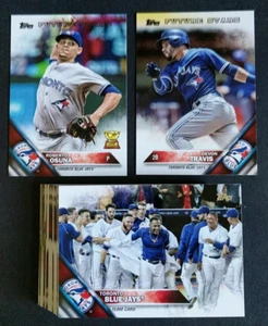 2016 Topps TORONTO BLUE JAYS ~ 35 Card Team Set ~ Series 1 & 2 with Update - Picture 1 of 6