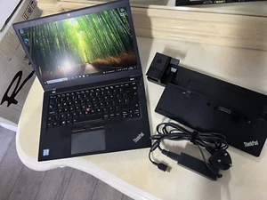 Lenovo ThinkPad T460s Laptop Intel Core i5 SSD Win 10 and Docking Station - Picture 1 of 9