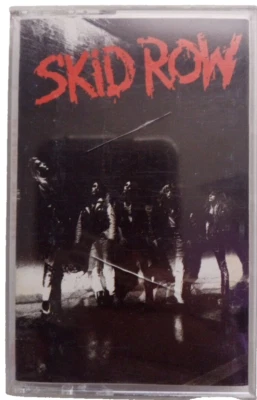Skid Row, Self Titled, Music Audio Cassette Tape 1989, Hard Rock, 18 And Life - Image 1 of 4