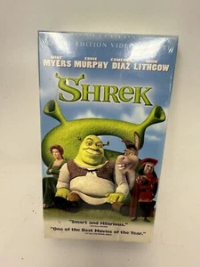 Shrek Special Edition DreamWorks Animated Comedy VHS Family Movie Classic Tape - Picture 1 of 6