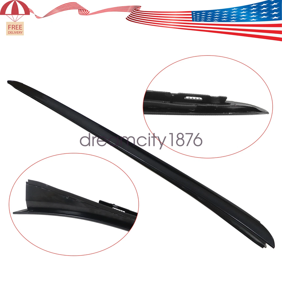 Soillar Front Left Windshield Molding Trim For Acura TSX 2011-2014 – 73162-TL2-305