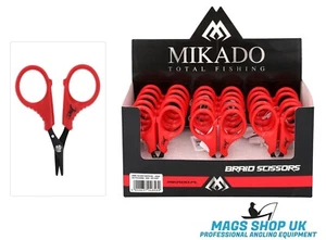 MIKADO ''JAWS'' BRAID SCISSORS, 1 PCS. RED COLOUR - Picture 1 of 1