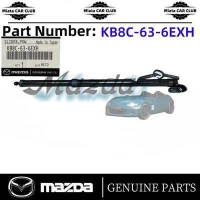 2017-2020 Genuine Mazda CX-5 Powerlift Tailgate Liftgate Struts Left KB8C636EXH - Image 1 of 4
