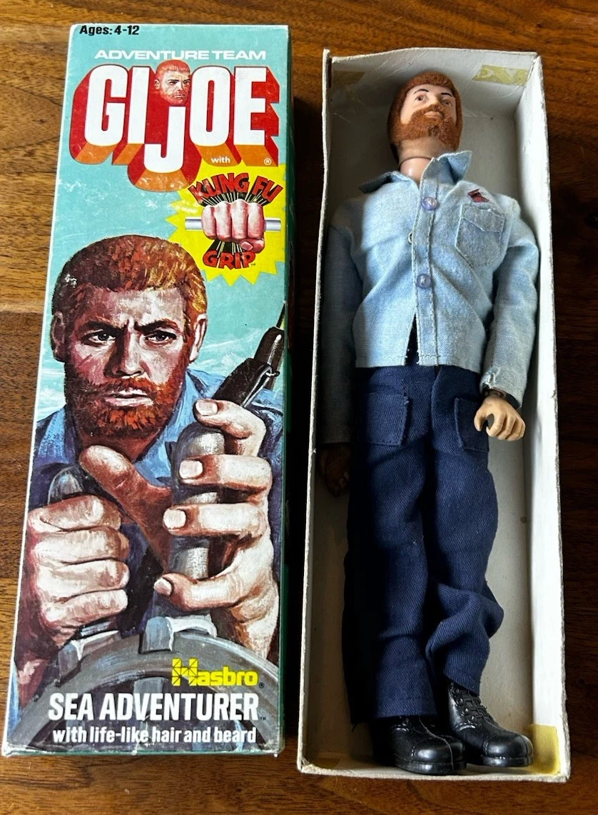 ビンテージ　GIJOE　トーキングアドベンチャー　カンフーグリップ　1974年製 1974 GI Joe Kung-Fu Grip Adventure Team