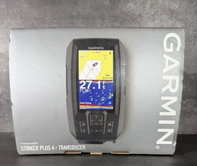 Garmin Striker Plus 4 Fish Finder With Dual-Beam Transducer 010-01870-00 - Image 1 of 4