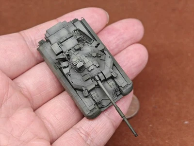 3D Printed 1/144 Ukrainian T-84 fortress tank Finished Model - Image 1 of 4