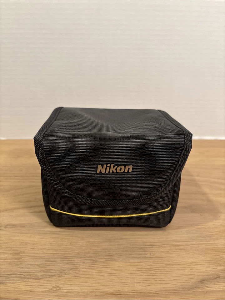 Weatherproof NIKON™ Camera Bag Case w/ Carry Strap ~ 6" x 5" x 4" - Image 1 of 4