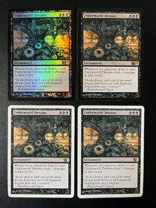 MTG - Underworld Dreams x4 - (2x M10, 2x 8a edizione) (Uno è FOIL) - Foto 1 di 1