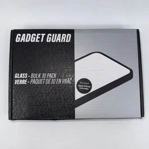 10 PACK! Gadget Guard Glass Screen Protector iPhone 16 Pro Max Clear - Picture 1 of 3