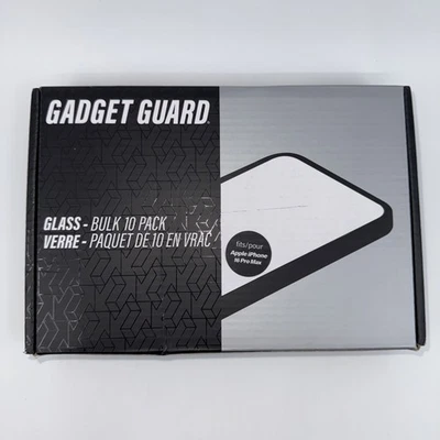 10 PACK! Gadget Guard Glass Screen Protector iPhone 16 Pro Max Clear - Image 1 of 3