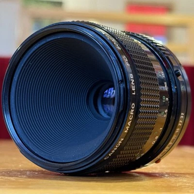 [Exc+5] Canon New FD 50mm f/3.5 Macro MF Lens Japan 8174 - Image 1 of 4