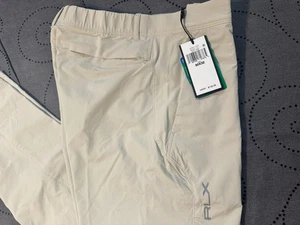 RALPH LAUREN RLX BASIC SAND GOLFHOSE 30 X 32 HERREN NEU MIT ETIKETT & DEFEKT MESSEN $ 138 - Bild 1 von 5