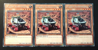 Yu-Gi-Oh!3x Planet Pathfinder, CRBR-EN042, Rare, 1. Edition, Englisch, Near Mint - Bild 1 von 2