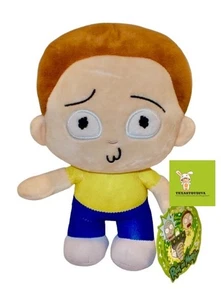 Huggable Plush RICK AND MORTY MORTY Figure Warner Bros. Discovery 8" 2025 *READ* - Foto 1 di 3