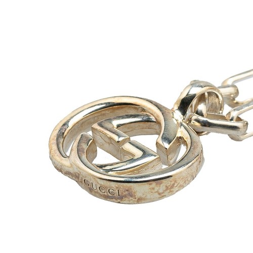 Collana GUCCI Doppia G Argento Sv925 Donna