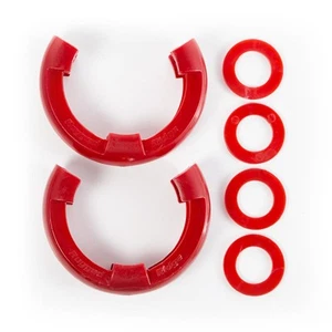 Rugged Ridge Fits 11235.31 Red 3/4-inch D-Ring Isolator Kit - Picture 1 of 10
