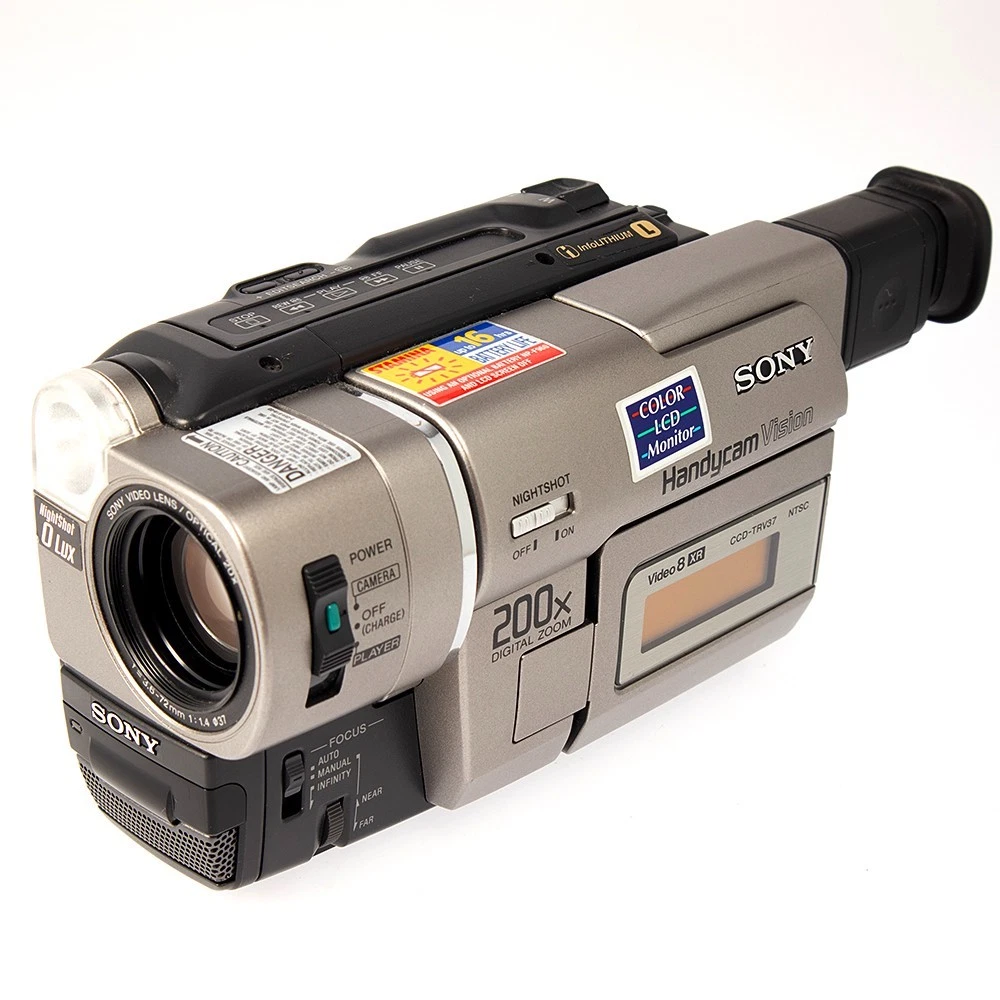 Sony Handycam Video8 20-39x Optical Zoom Camcorders for sale | eBay